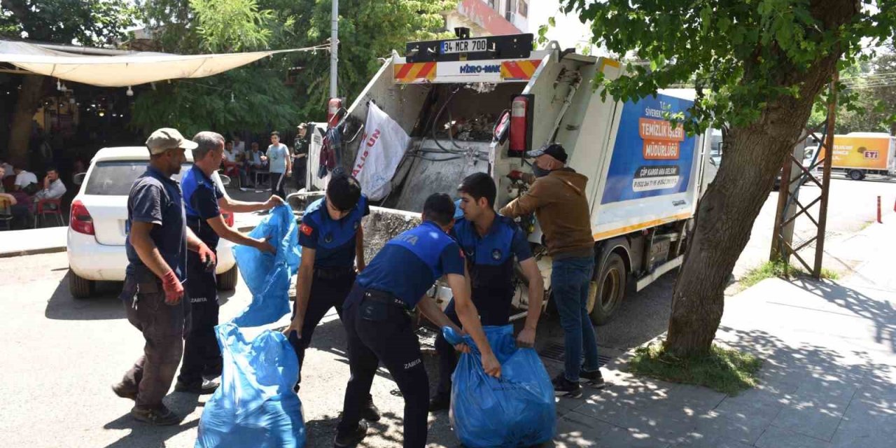 Siverek’te Ele Geçirilen Tonlarca Bozuk Ürün İmha Edildi