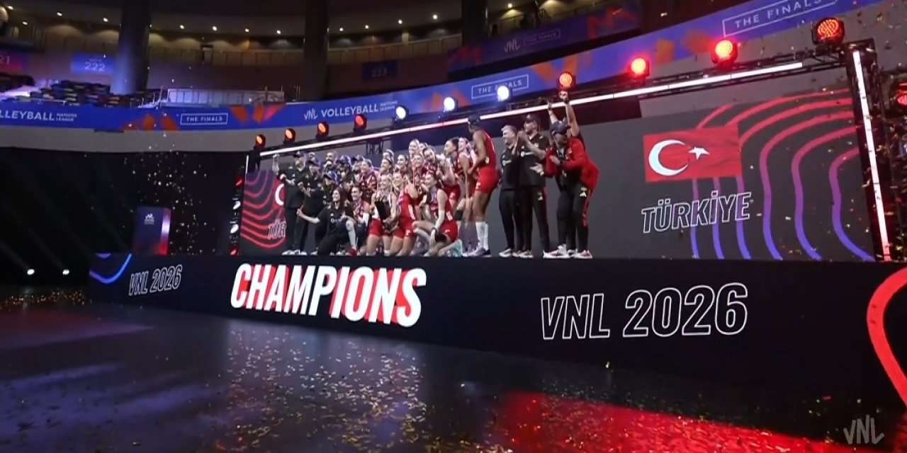Türkiye Milletler Ligi'nde şampiyon oldu