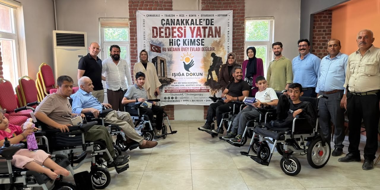 Eruh'ta 10 engelli vatandaşa elektrikli sandalye desteği sağlandı