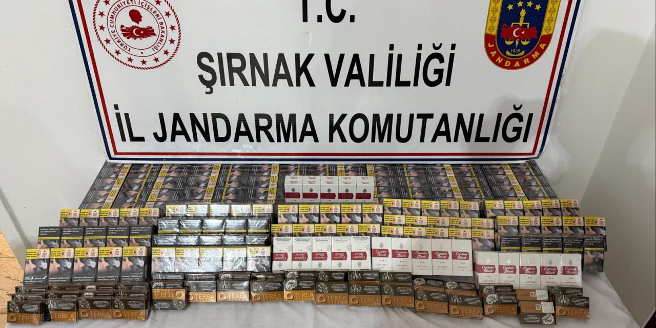 Şırnak'ta 9 Milyon Liralık Kaçak Ürün Ele Geçirildi
