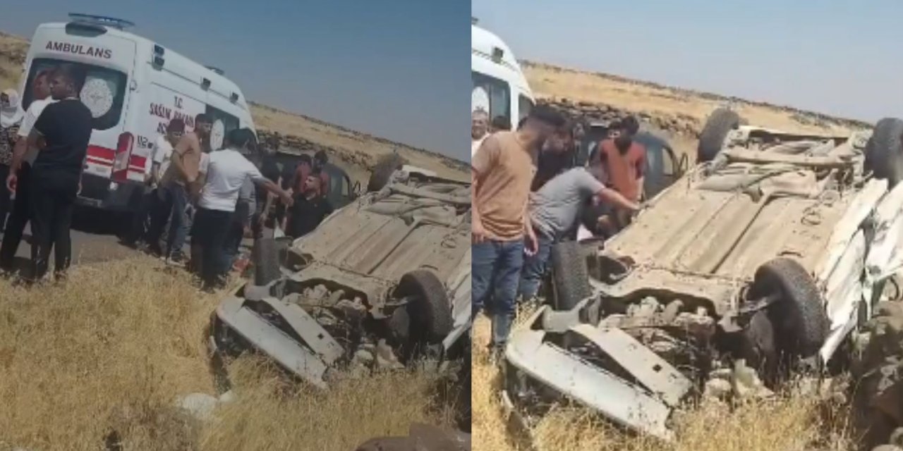 Şırnak'ta Hafif Ticari Araç Takla Attı: 2 Yaralı