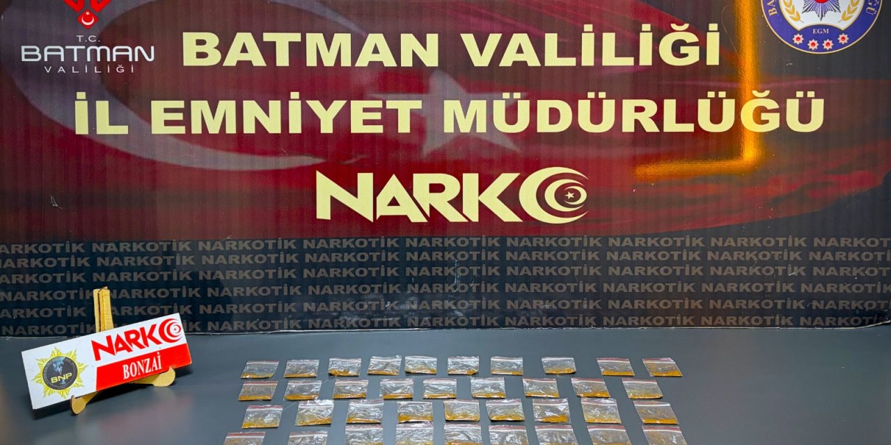 Batman'da uyuşturucu operasyonunda 6 şahıs tutuklandı