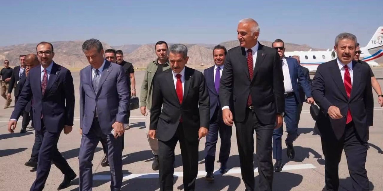 Kültür ve Turizm Bakanı Ersoy Şırnak'ta