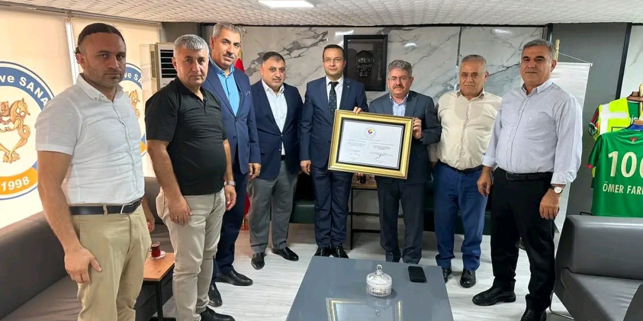 Kaykamam Baycar, yıldızlı akreditasyon alan Cizre TSO'yu kutladı