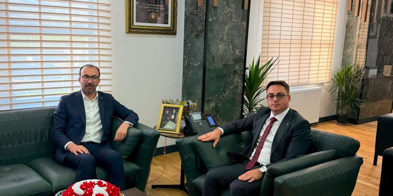 AK Parti Şırnak İl Başkanı Erkan’dan İl Özel İdaresi’ne hayırlı olsun ziyareti