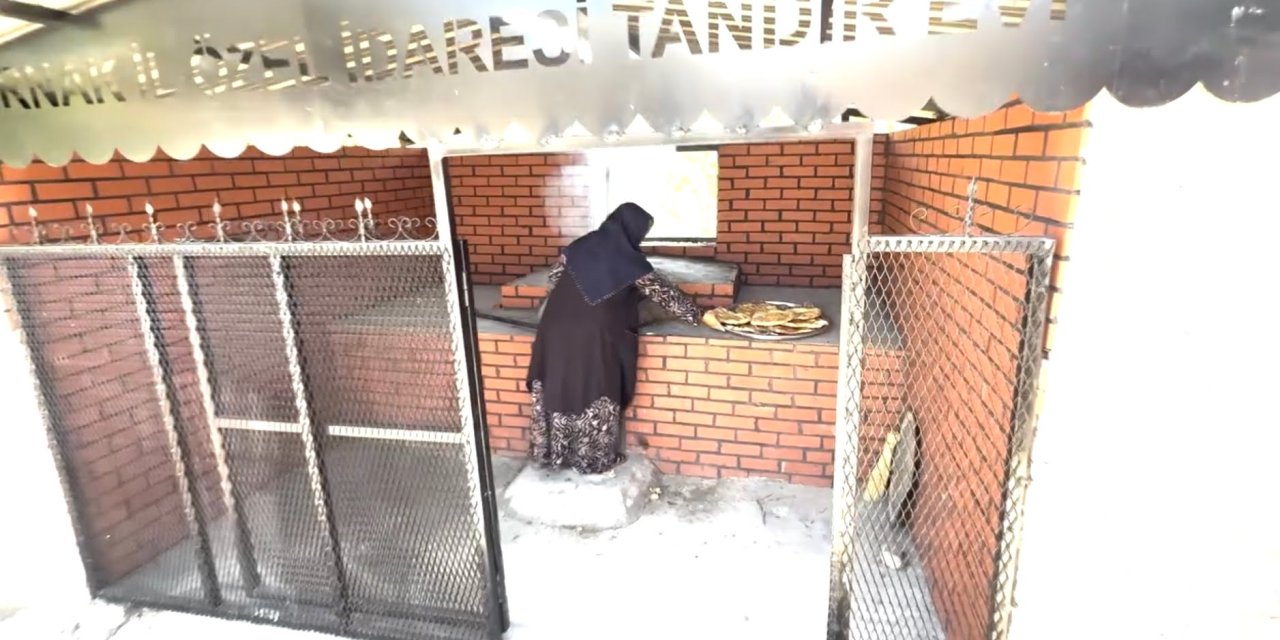 Şırnak’ta köylerde talep üzerine tandır evleri yapıldı