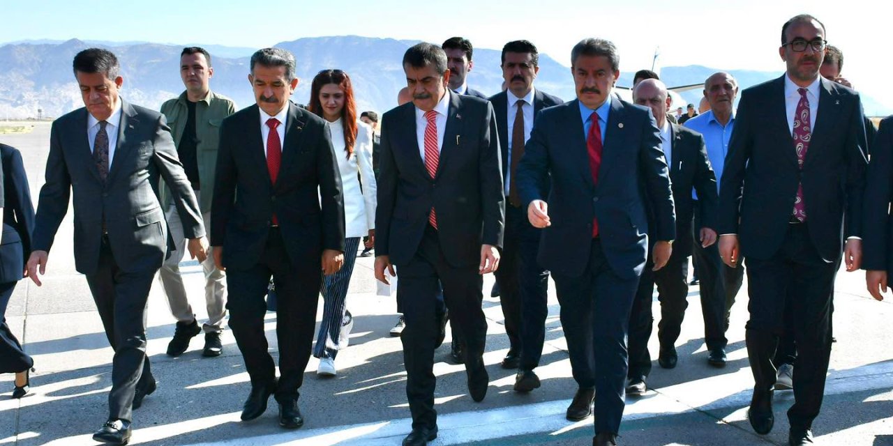 Milli Eğitim Bakanı Yusuf Tekin, Şırnak’ta