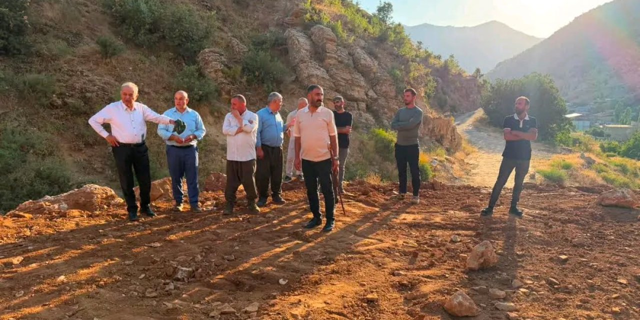 Uludere ilçesinde düğün ve etkinlik alanı kazandırılıyor