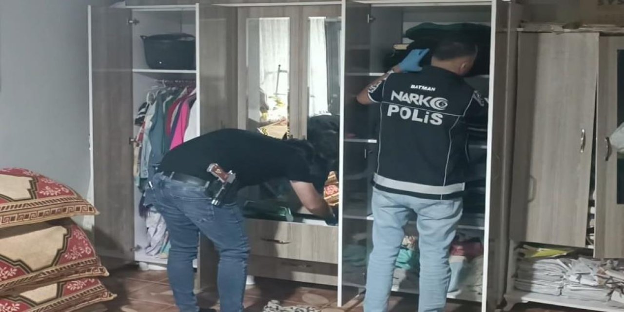 Batman’da operasyonda 5 uyuşturucu satıcısı tutuklandı