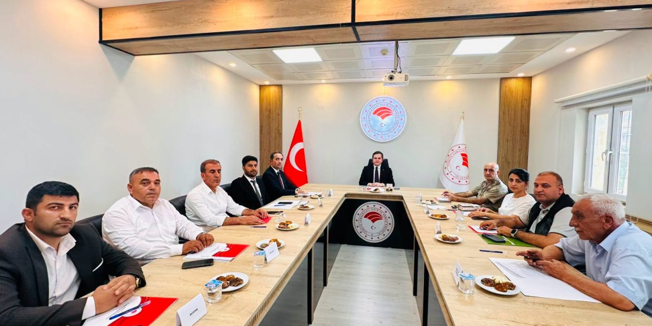 Şırnak’ta İl Mera Komisyonu Toplantısı Gerçekleştirildi