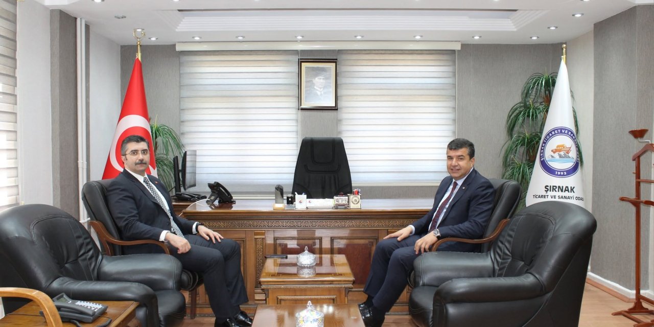 Cumhuriyet Başsavcısı Canik’ten Şırnak TSO’ya Ziyaret