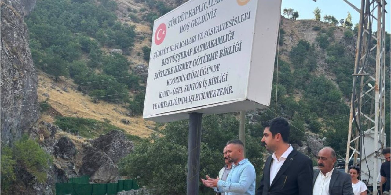 Aksaklıklarla Gündeme Gelmişti! Kaymakam Tutal Zümrüt Kaplıcaları’nda İnceledi