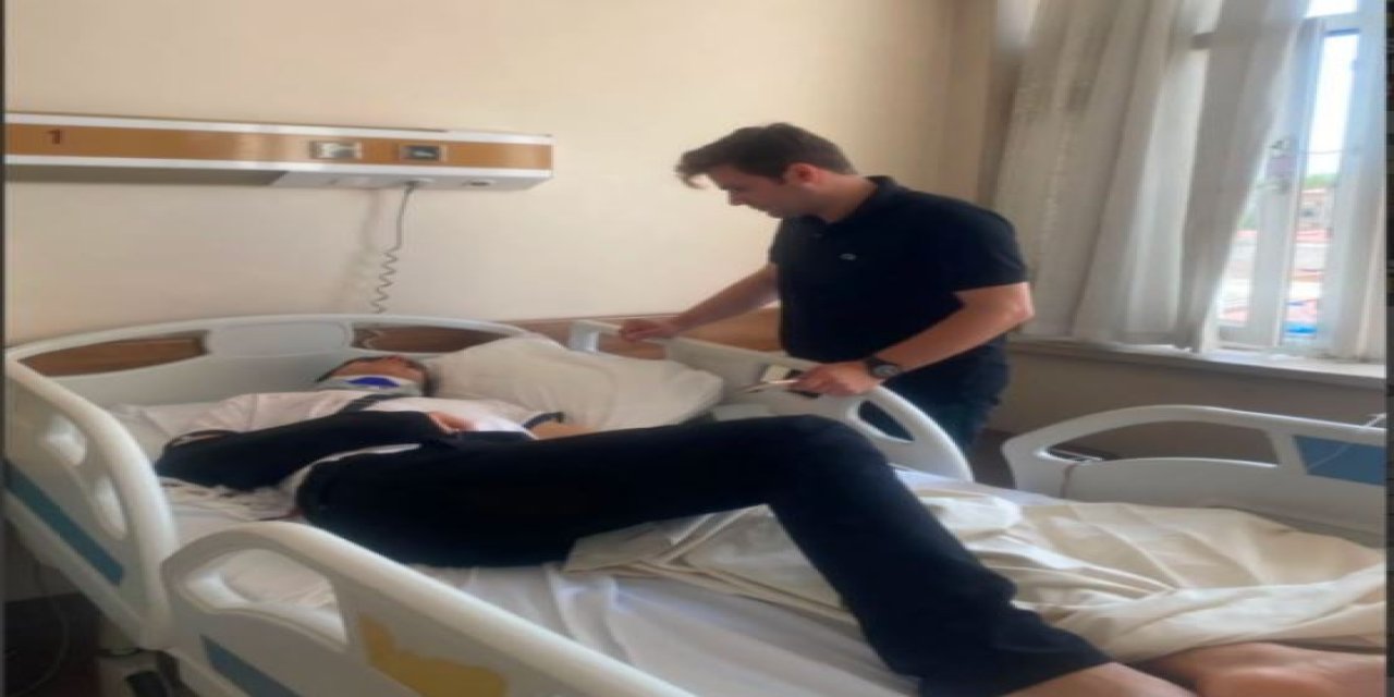 Kayseri’deki Kazada Yaralananlara Şırnaklı Kaymakamdan Hastane Ziyareti