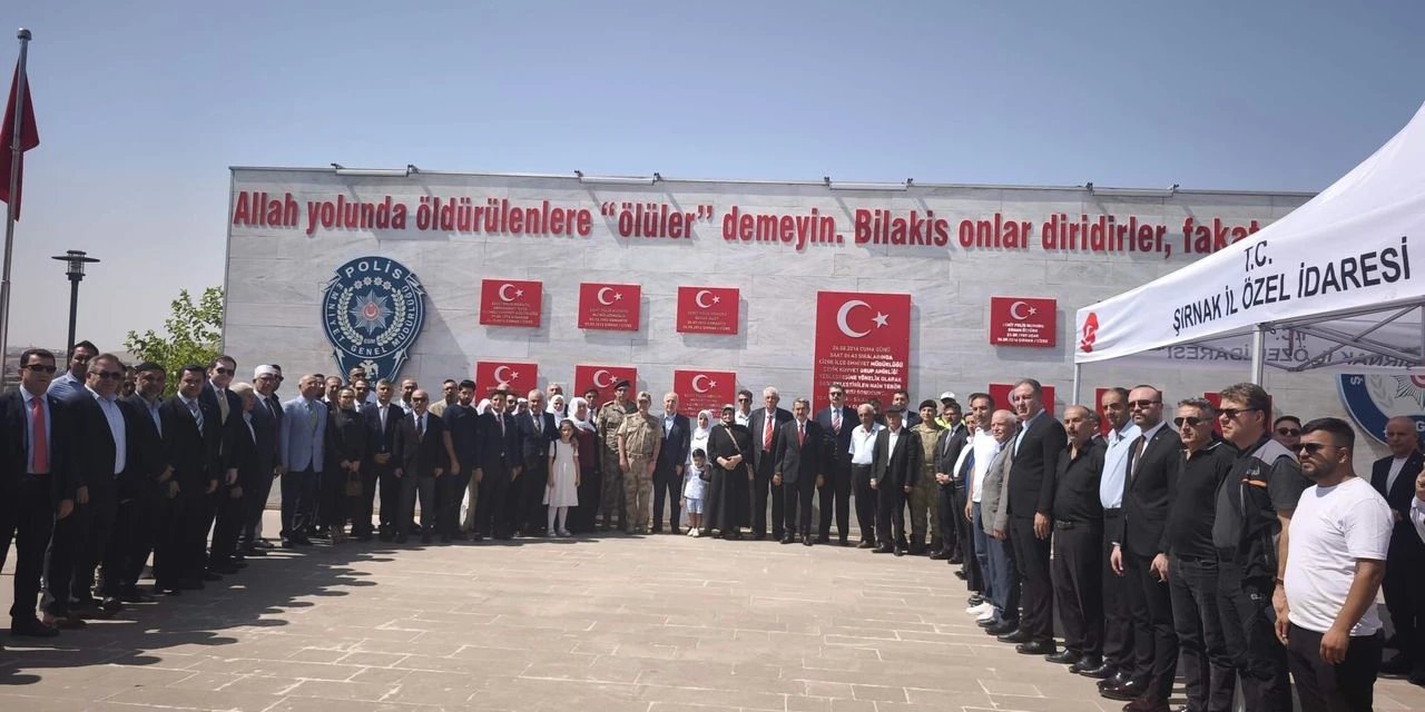 Şırnak’ta 26 Ağustos şehitleri törenle anıldı