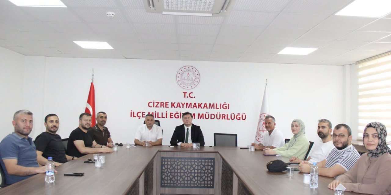 Cizre’de Anaokulu Müdürleriyle Yeni Eğitim Yılı Toplantısı