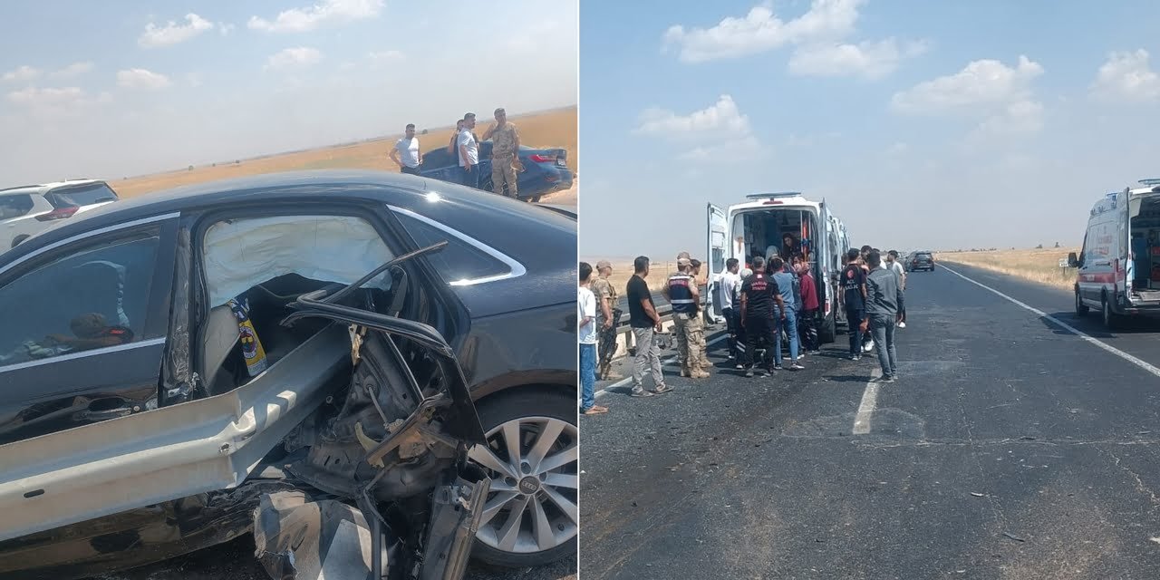 Nusaybin-Cizre yolunda kazada 6 kişi yaralandı