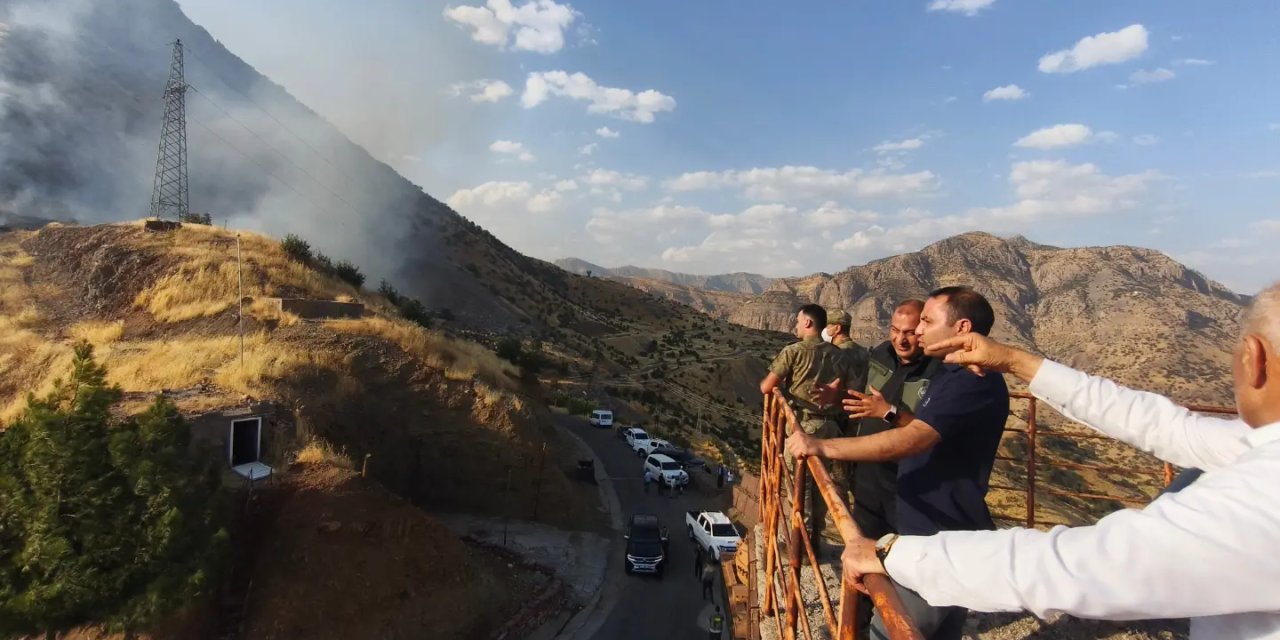 Silopi’de çıkan yangın ile ilgili Kaymakamlık açıklama yaptı