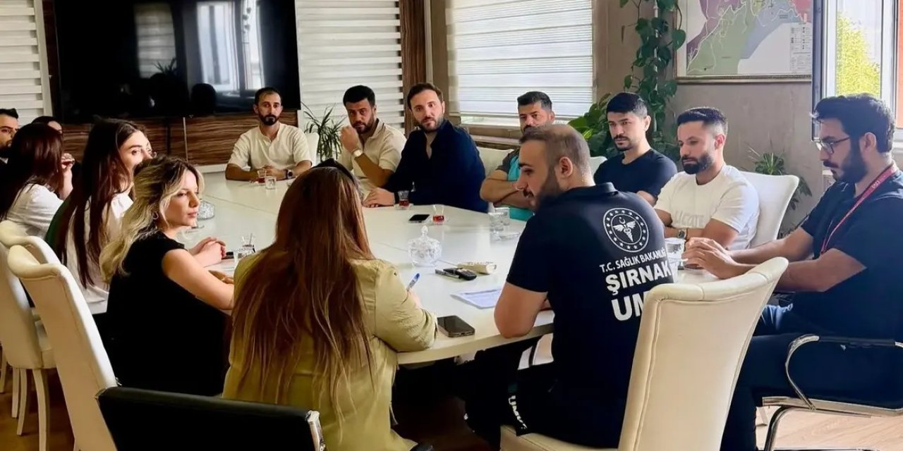 Şırnak’ta sağlık personeline yönelik eğitimler değerlendirildi