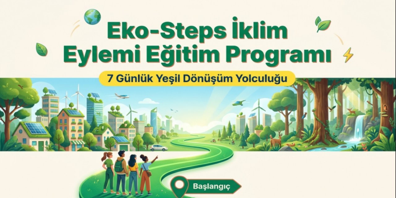 Gençlerden Yeşil Dönüşüm İçin 7 Günlük Dev Adım: "Eko-Steps İklim Eylemi Eğitim Programı" Şırnak’ta Başlıyor