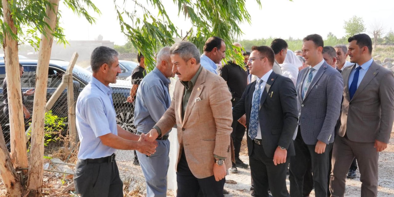Milletvekili Tatar ve Vali Yardımcısı Çiçek İdil Köylerini Ziyaret Etti