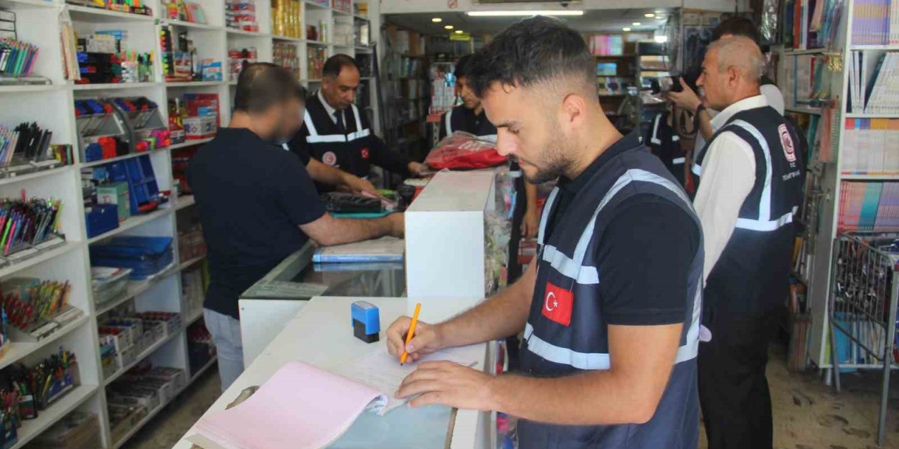 Şanlıurfa’da Kırtasiye Denetimlerinde 44 İşletmeye 175 Bin Tl Ceza Kesildi