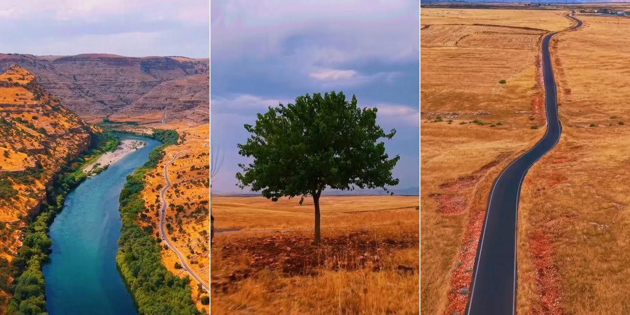 Şırnak’ın sonbahara hazırlanan yüzü görüntülendi
