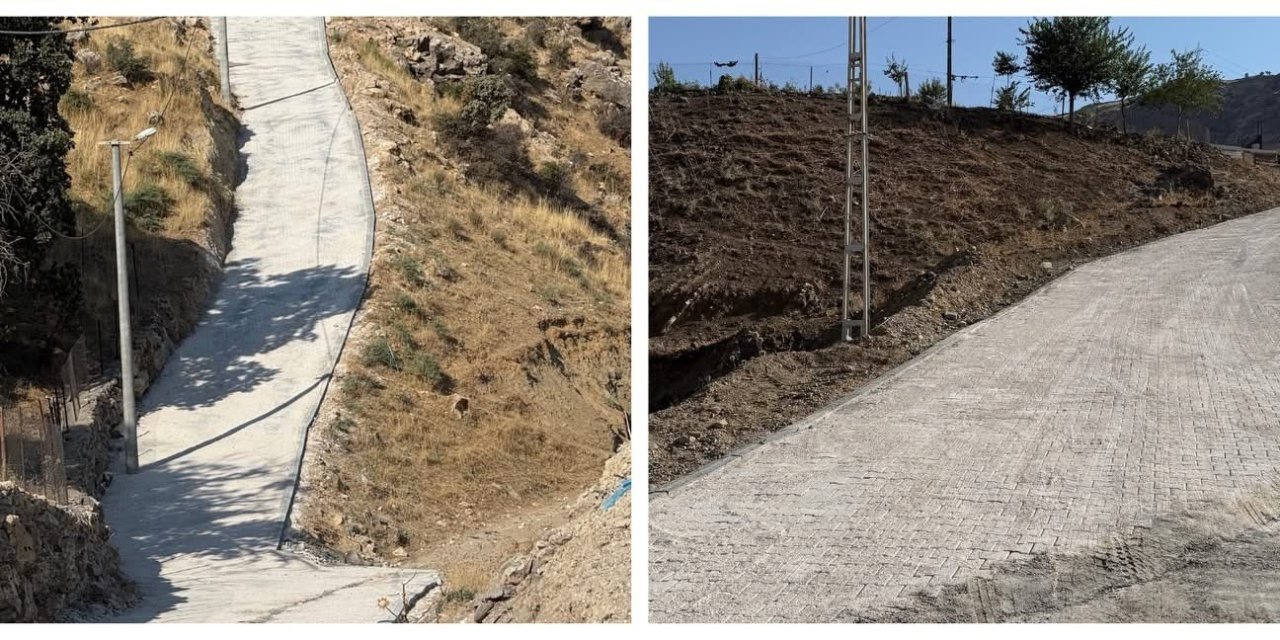 Güçlükonak Köylerinde Ulaşımı Kolaylaştıran Parke Taşı Çalışmaları Tamamlandı