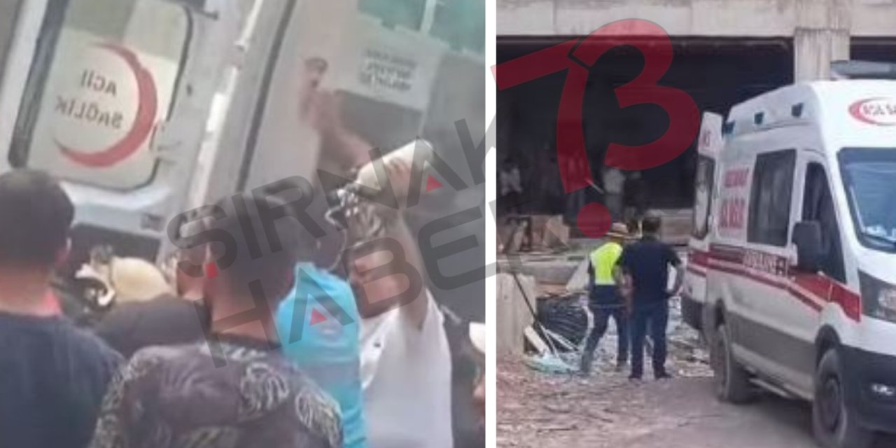 Şırnak’ta yeni hastane inşaatında düşen kişi hayatını kaybetti!