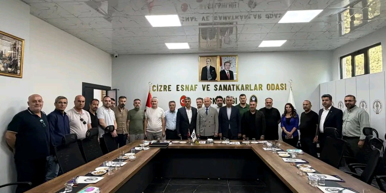 Cizre’nin ticaret potansiyeli için görüşme gerçekleştirildi