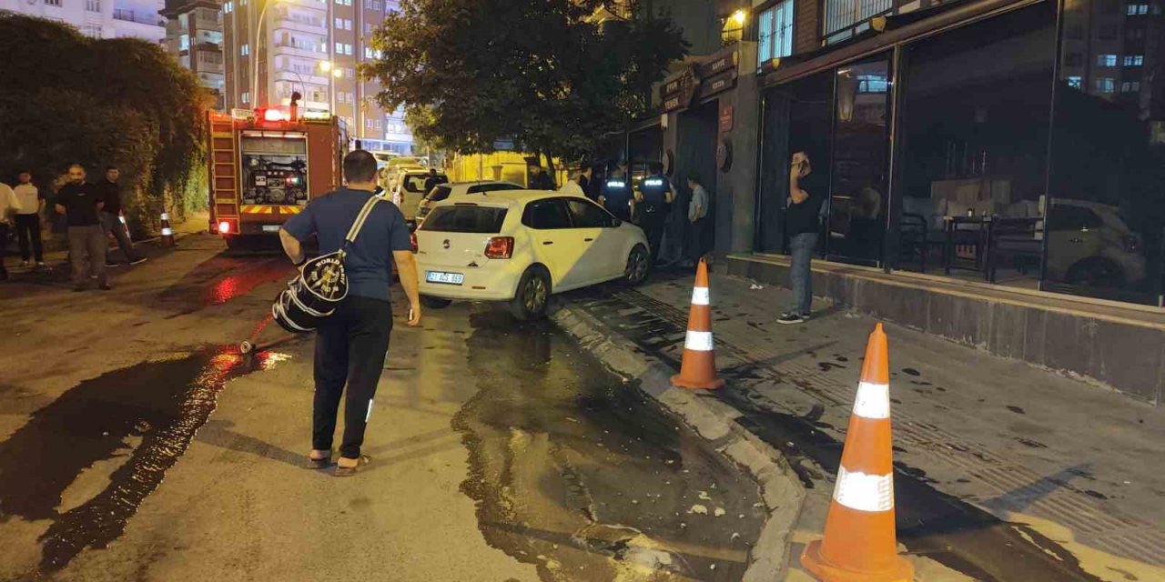 Batman’da Kafe Ve Oyun Salonunda Korkutan Yangın