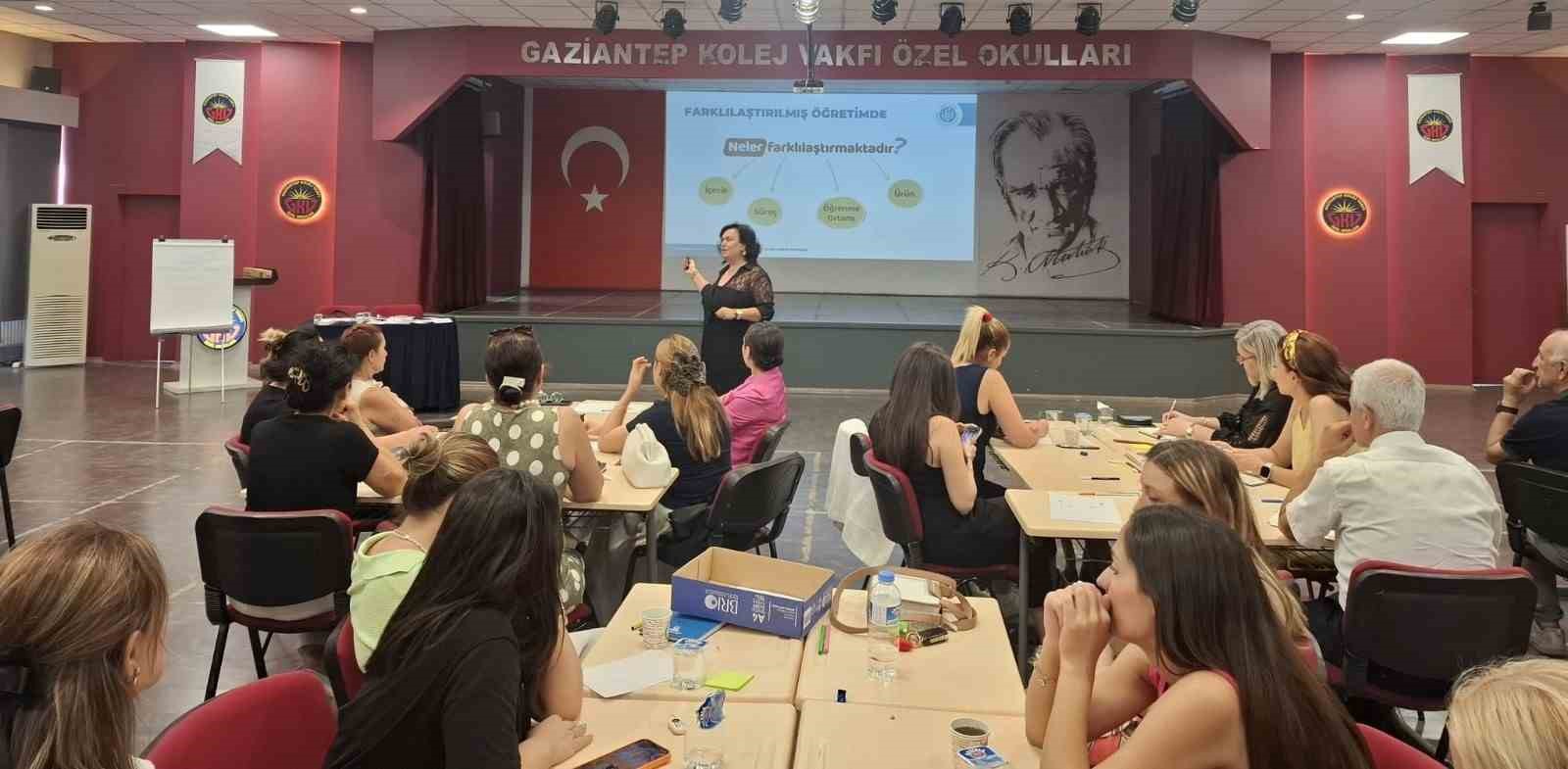 Gaziantep Kolej Vakfı’nda Farklılaştırılmış Eğitim Atölyesi