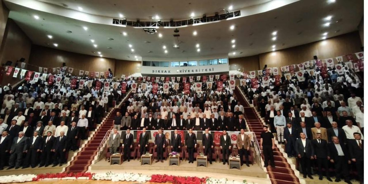 MHP Şırnak 15. Olağan İl Kongresi gerçekleştirildi