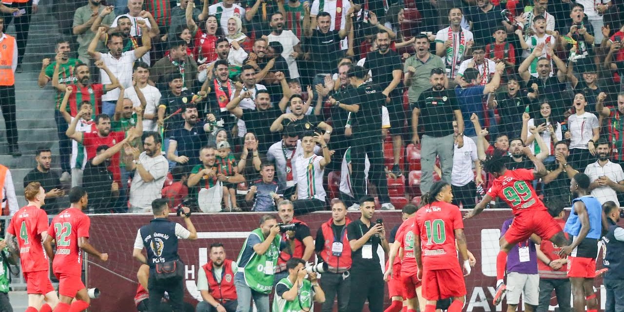 Amedspor evinde gol şovu yaptı