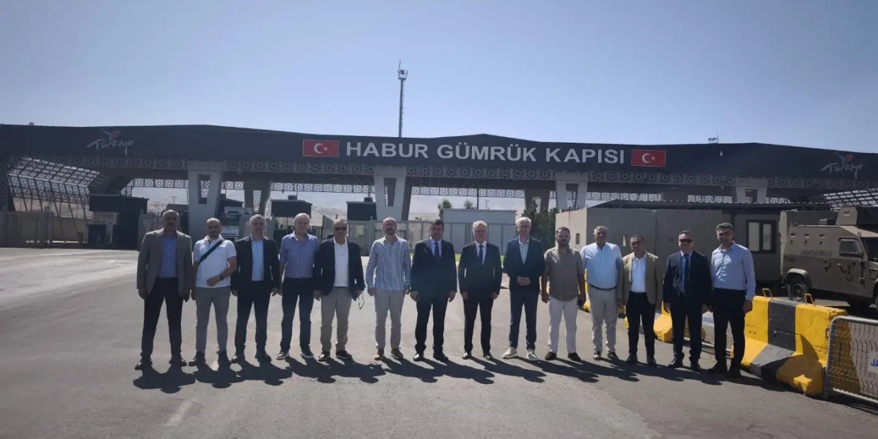 Şırnak’ta Dış Ticaret ve Tarımsal İhracat İçin Habur Zirvesi