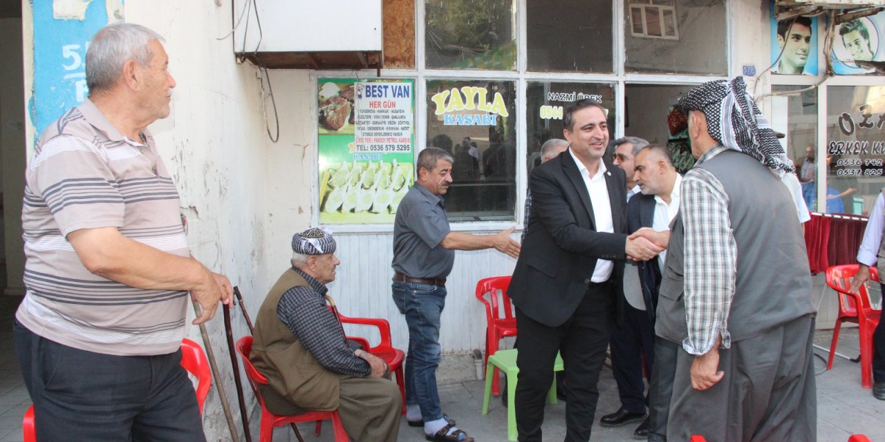 Hüda Par Milletvekili Serkan Ramanlı, Uludere'de Esnafları Ziyaret Etti