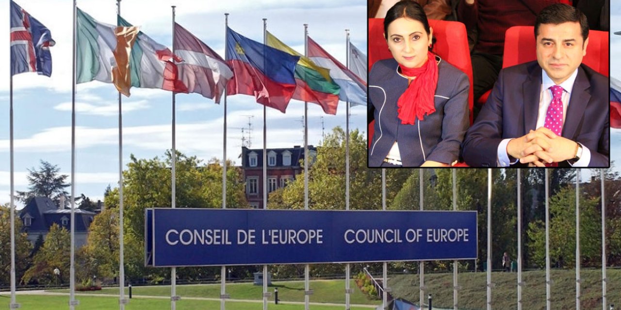 Avrupa Konseyi'nden Demirtaş ve Yüksekdağ'ın Serbest Bırakılması İçin Çağrı