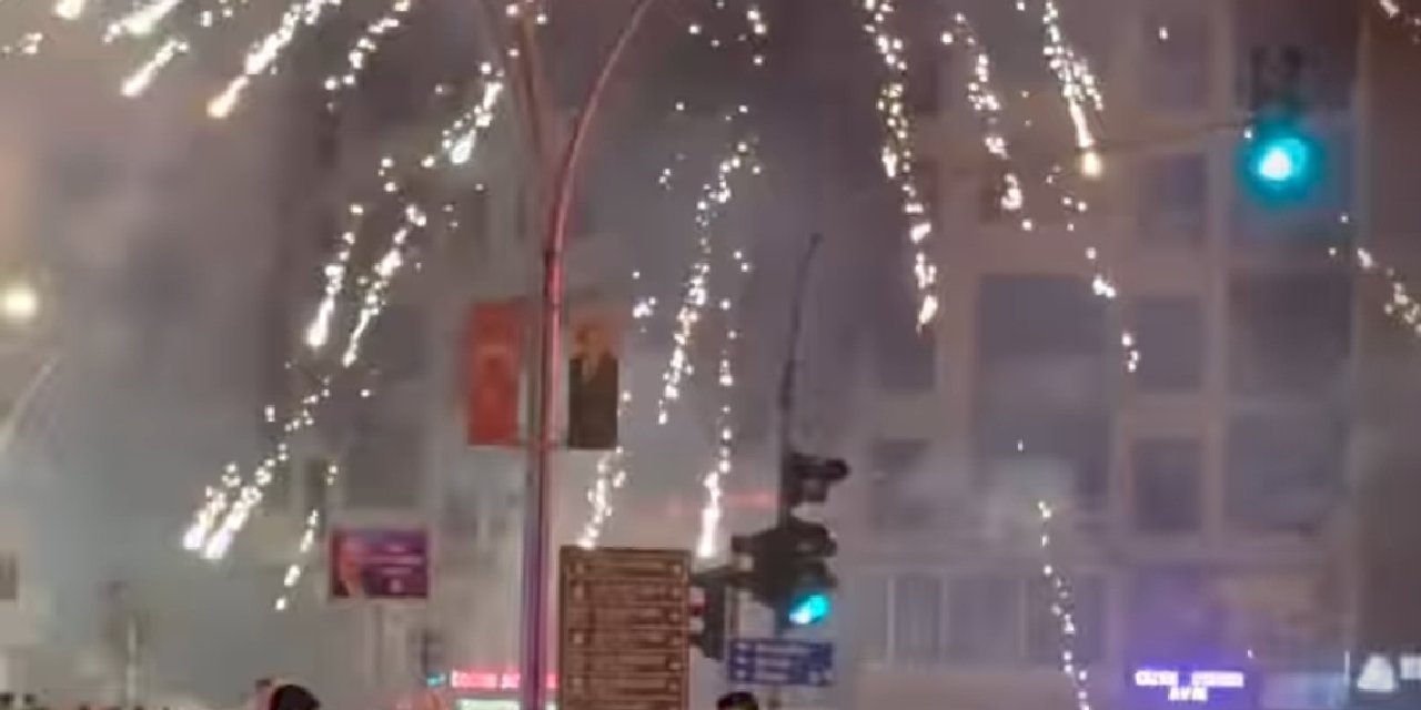 Amedspor coşkusu Cizre’de kabusa döndü: Yangın çıktı, itfaiyeci yaralandı
