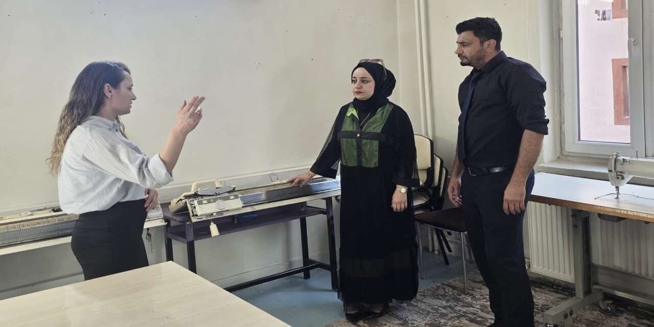 Şırnak’ta Çatom Kursiyerlerinin El Emeği Ürünleri İncelendi