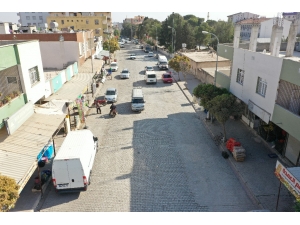 Şanlıurfa Büyükşehir Belediyesi'nin Akçakale'deki üst yapı çalışmaları