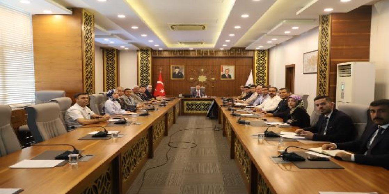 Cizre’de Çocuk Koruma İlçe Koordinasyon Kurulu Toplantısı yapıldı