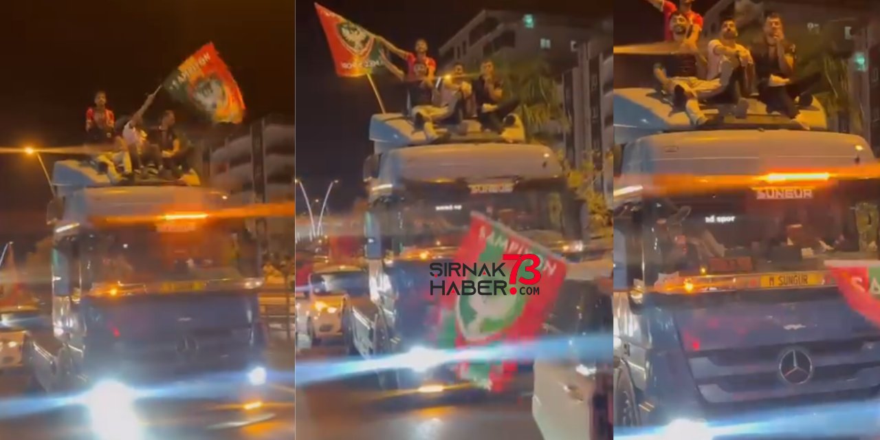 Silopi’de TIR’la Amedspor Kutlamasına Katıldı, 141 Bin TL Ceza Yedi