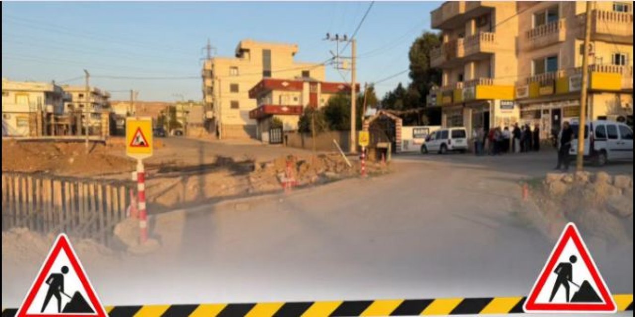 Cizre’de köprü yenileme çalışması başladı: Trafik başka sokaktan sağlanacak