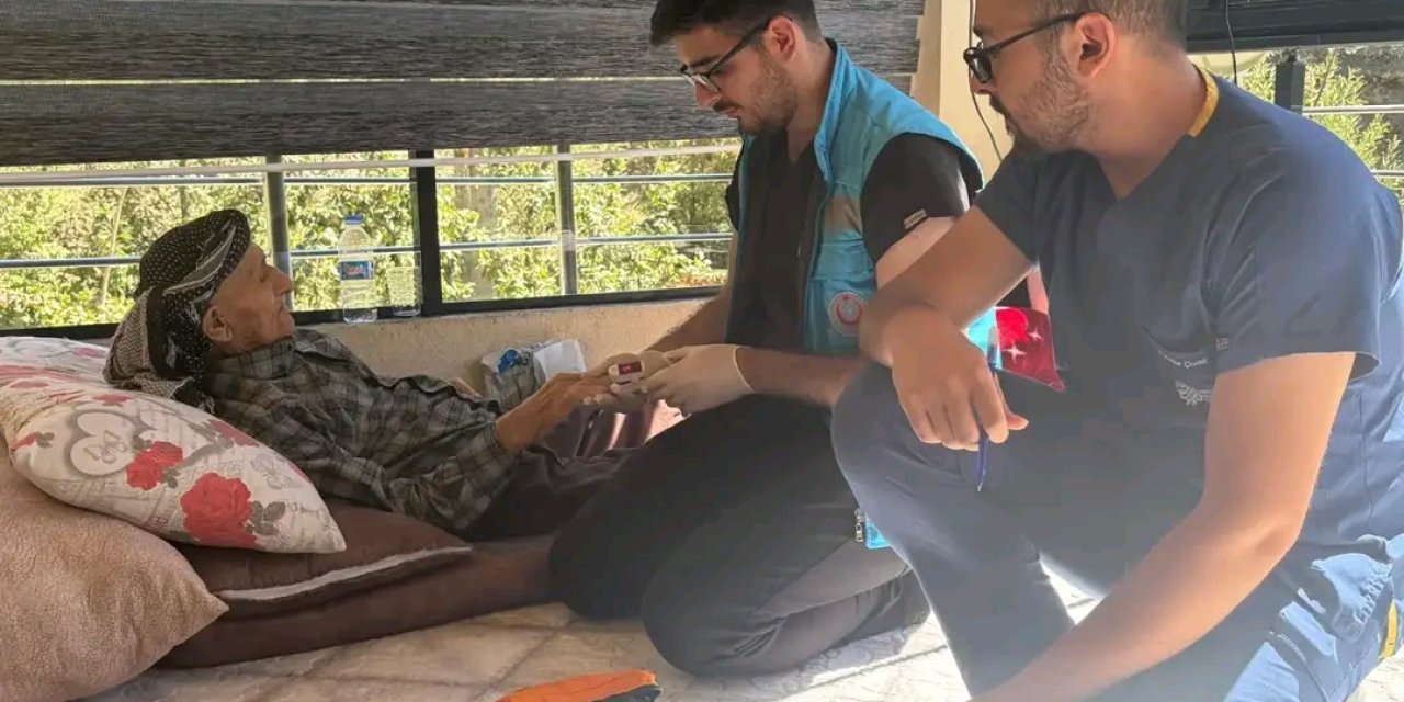 Şırnak’ta evde sağlık hizmeti 30 binden fazla ziyaretle sürdü