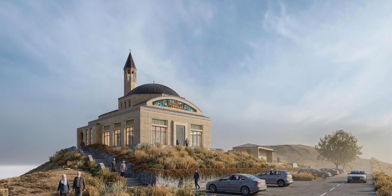 Cudi Dağı Sefine’de Hz. Nuh Camii’nin İnşaatı Sürüyor! İşte Son Hali