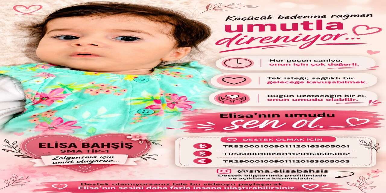 Minik Elisa İçin Şırnak’ta Dayanışma Konseri Düzenlenecek