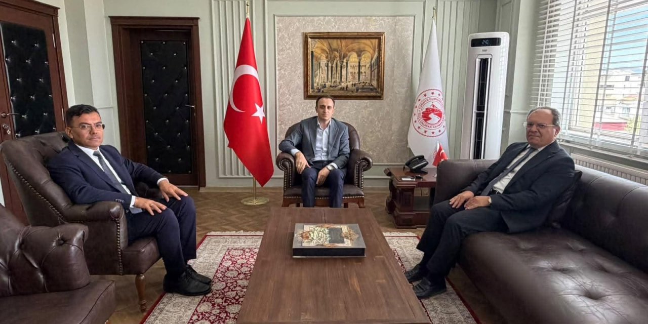 İl Müftüsü Yeşiloğlu’ndan Güçlükonak Kaymakamı Memiş’e Ziyaret