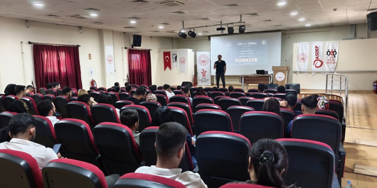 Şırnak’ta gençlere yönelik eğitim düzenlendi