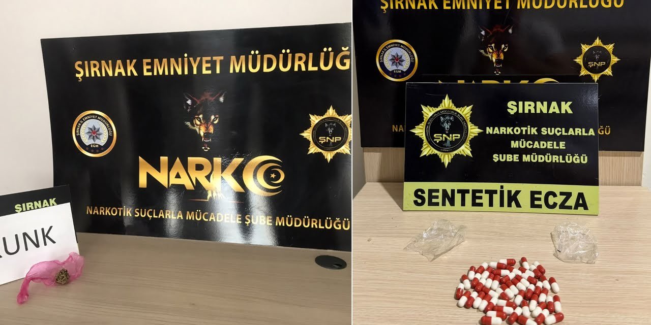 Şırnak’ta uyuşturucu operasyonları: 13 şüpheli yakalandı