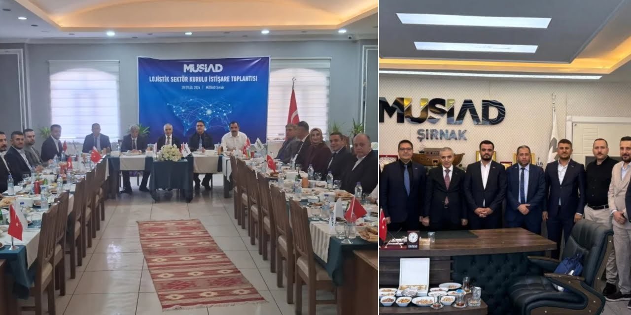 MÜSİAD Lojistik Sektör Kurulu Şırnak’ta temaslarda bulundu