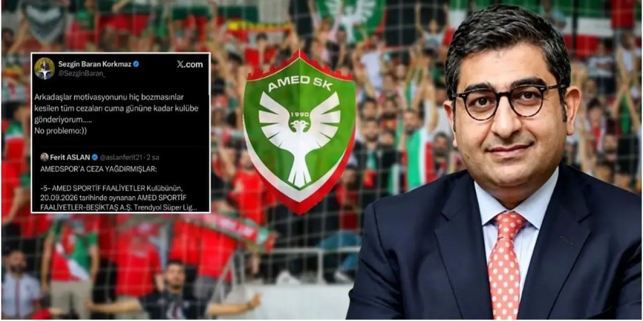 PFDK Amedspor'a Ceza Verdi: İş İnsanı Ödeyeceğini Duyurdu